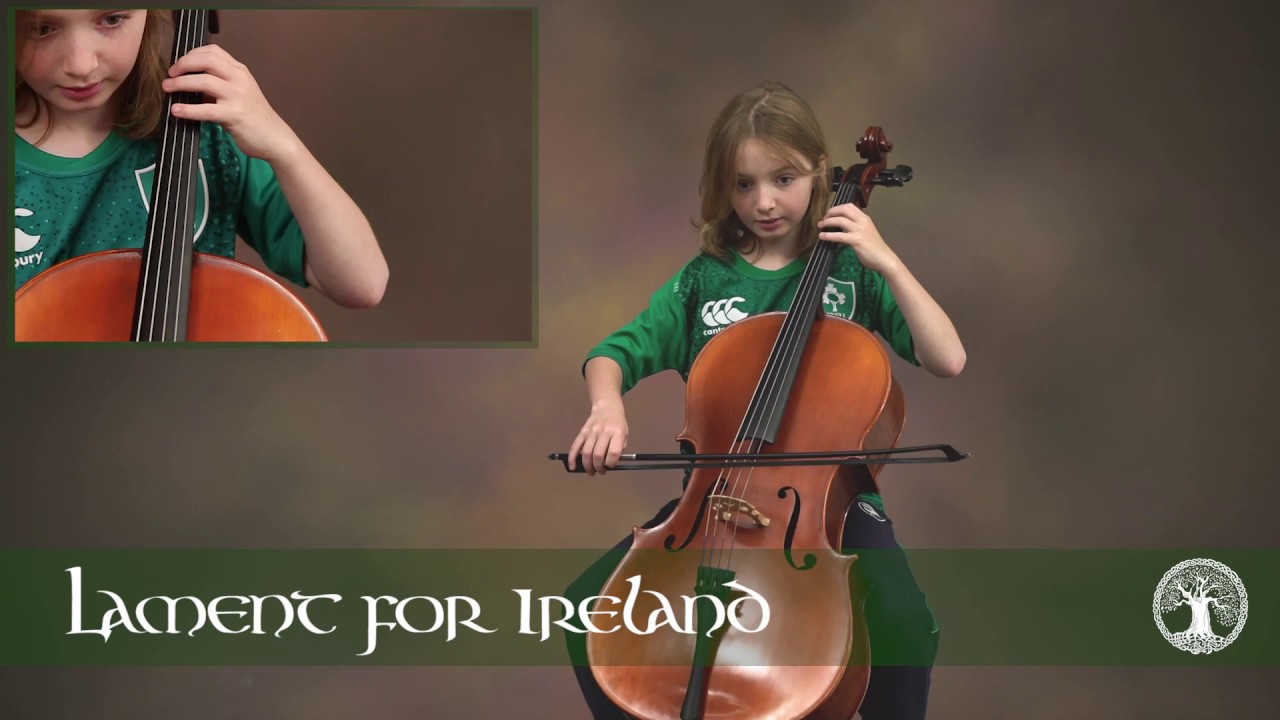 Lament for Ireland - Cello tutorial - Timo Lec&acute;hvien