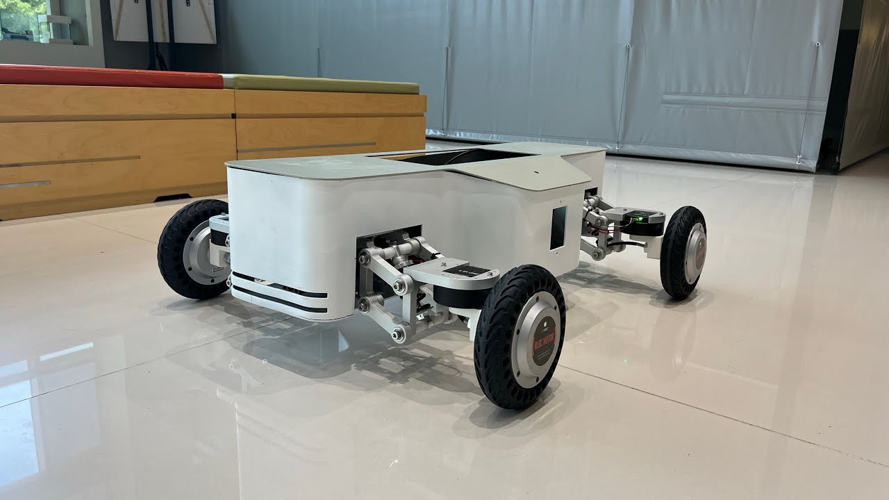 4-Wheel Steering Outdoor Robot pre-VID
