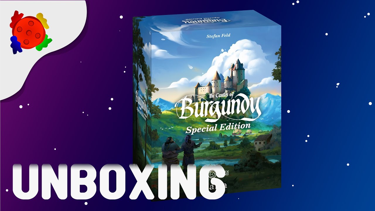 Unboxing The Castles of Burgundy Special Edition