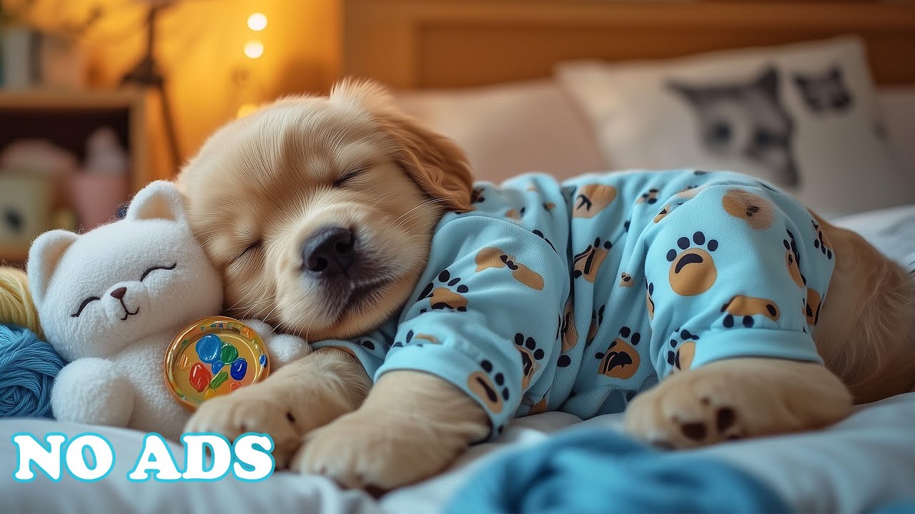 12 Hours of Dog Healing Music 🐕 Relaxation Music for Dogs 🎹 Gentle Sounds for Lonely Pets - NO ADS