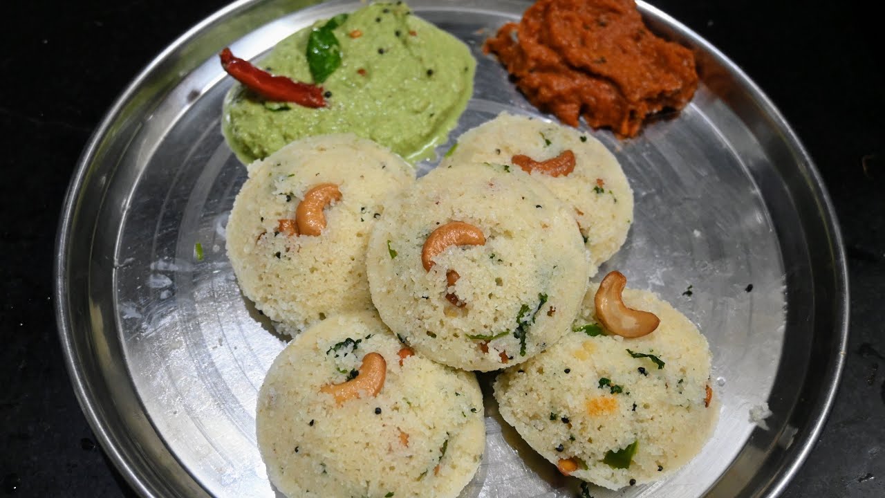 ஹோட்டல் ஸ்டைல் ரவா இட்லியும்,கொத்தமல்லி சட்னியும் | Rava Idli in tamil | Kothamalli Chutney in tamil