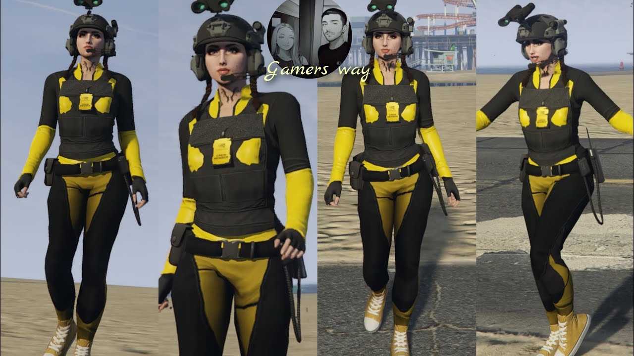 Глитч на мод костюм, Gta 5 online outfits tutorial