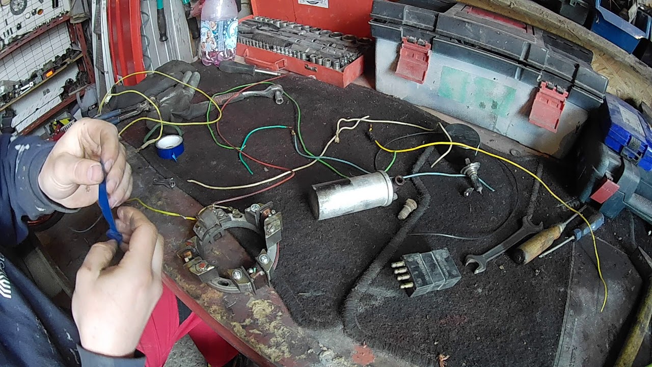 Babetta 210 ELEKTRIKA NÁVOD://čítaj popis// Ako správne zapojiť elektriku.