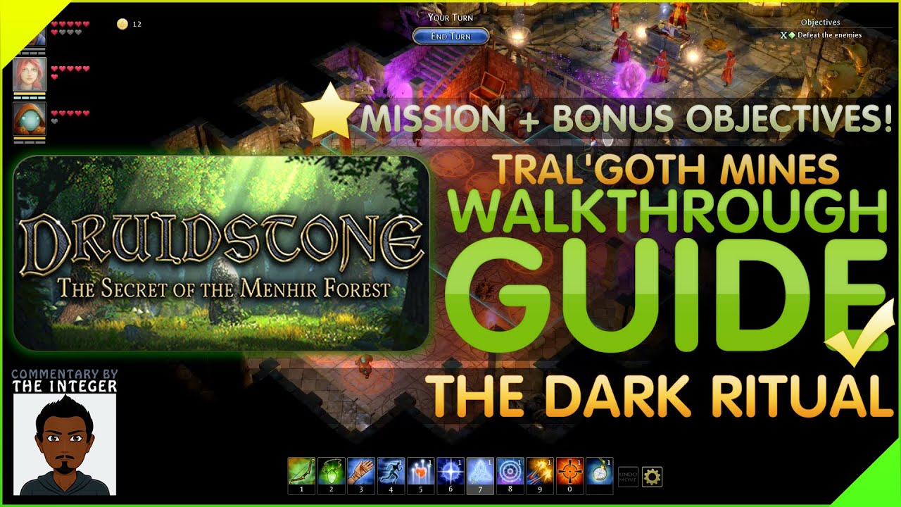 Druidstone Tral'goth Mines Walkthrough Guide [The Dark Ritual 100%]