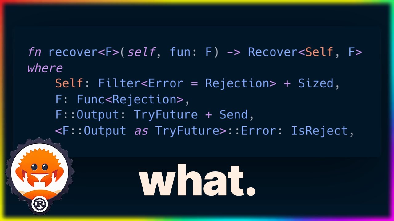 How to read complicated Rust types