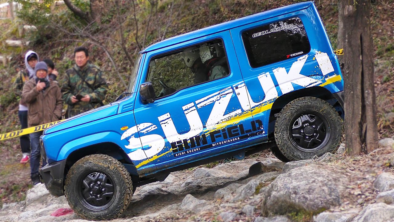 愛知スズキ 新型ジムニー JB64 JDM 2019 Suzuki Jimny Off-road action