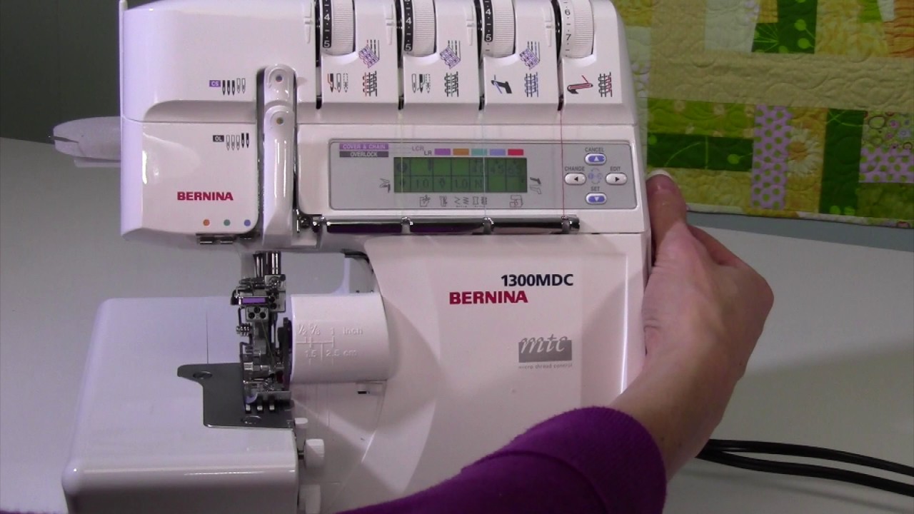 Bernina 1300MDC 22 Rolled Hem