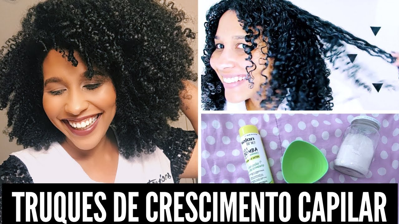 Como Fazer o Cabelo Crescer mais Rápido - Dicas Infalíveis #monatododia 01