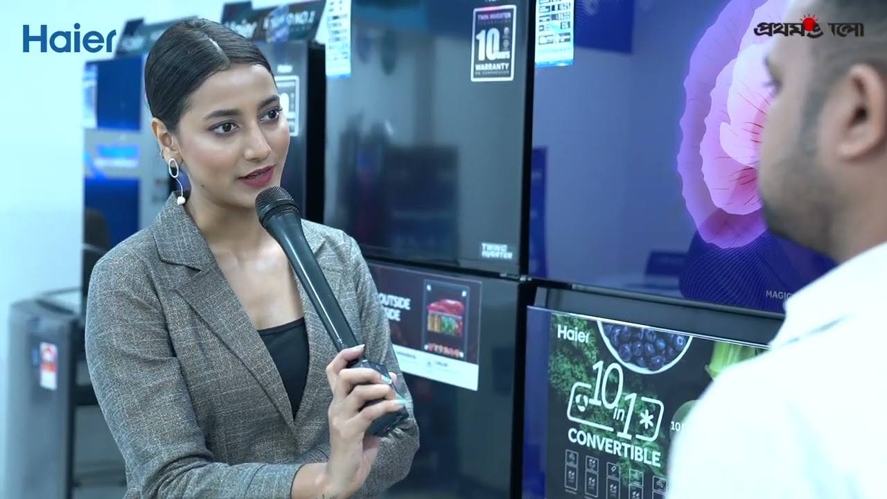 Haier Refrigerator & Freezer Review & Interview in Bangla by Prothom Alo |