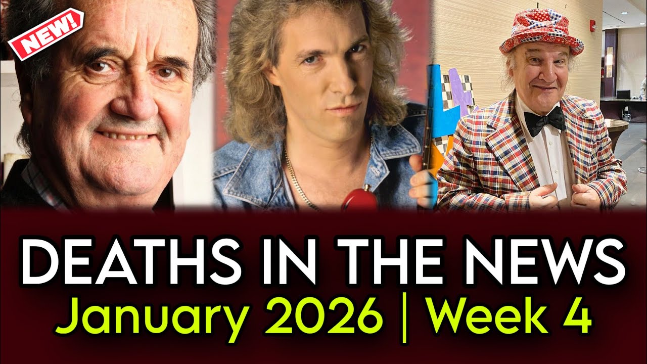 Famous Deaths This Week – January 2026 | Actors, Musicians & Icons