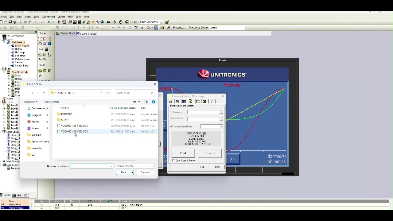 Unitronics   Capacitación actualización firmware