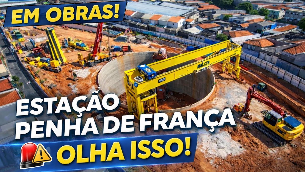 🚨 NINGUÉM IMAGINAVA ISSO NA PENHA DE FRANÇA! OLHA ESSA OBRA