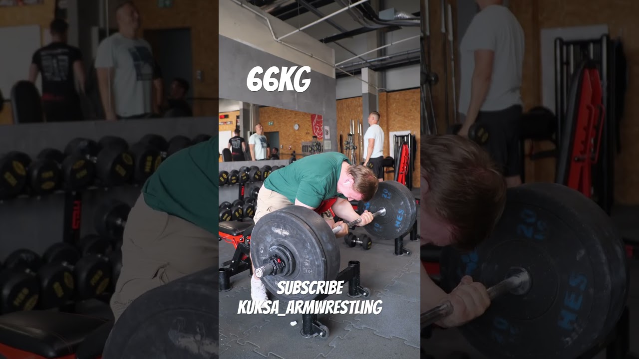 66KG Biceps. #armwrestling #arm #power #kuksa #sport #gym #silowanie #kukson #polska