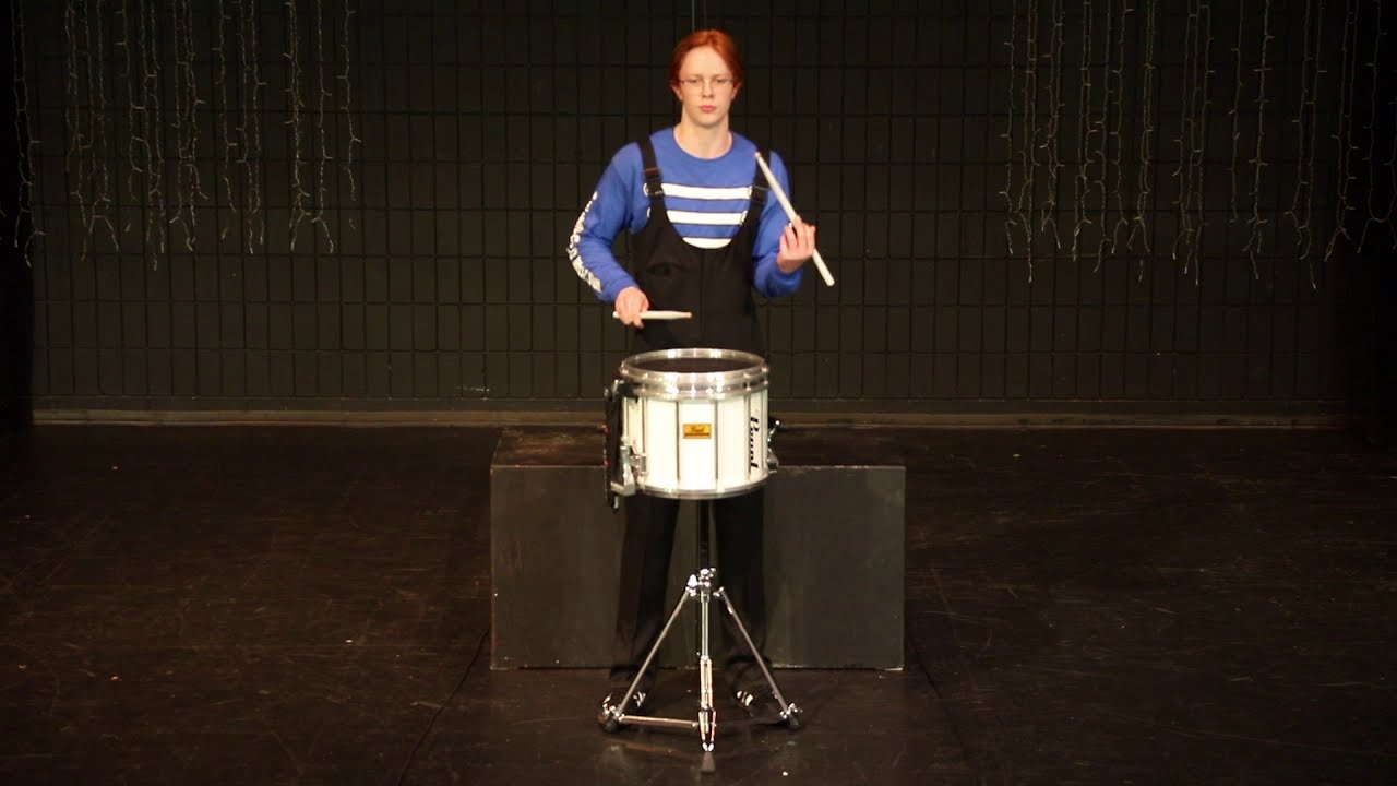 Thomas Frew solo snare: 'Shala'' by Jon Whitlock | CDA National Solos Competition 2021