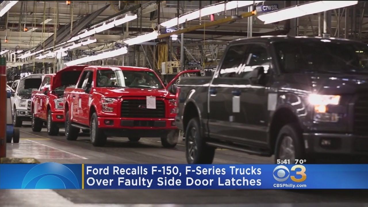 Ford Recalls F-150, F-Series Trucks