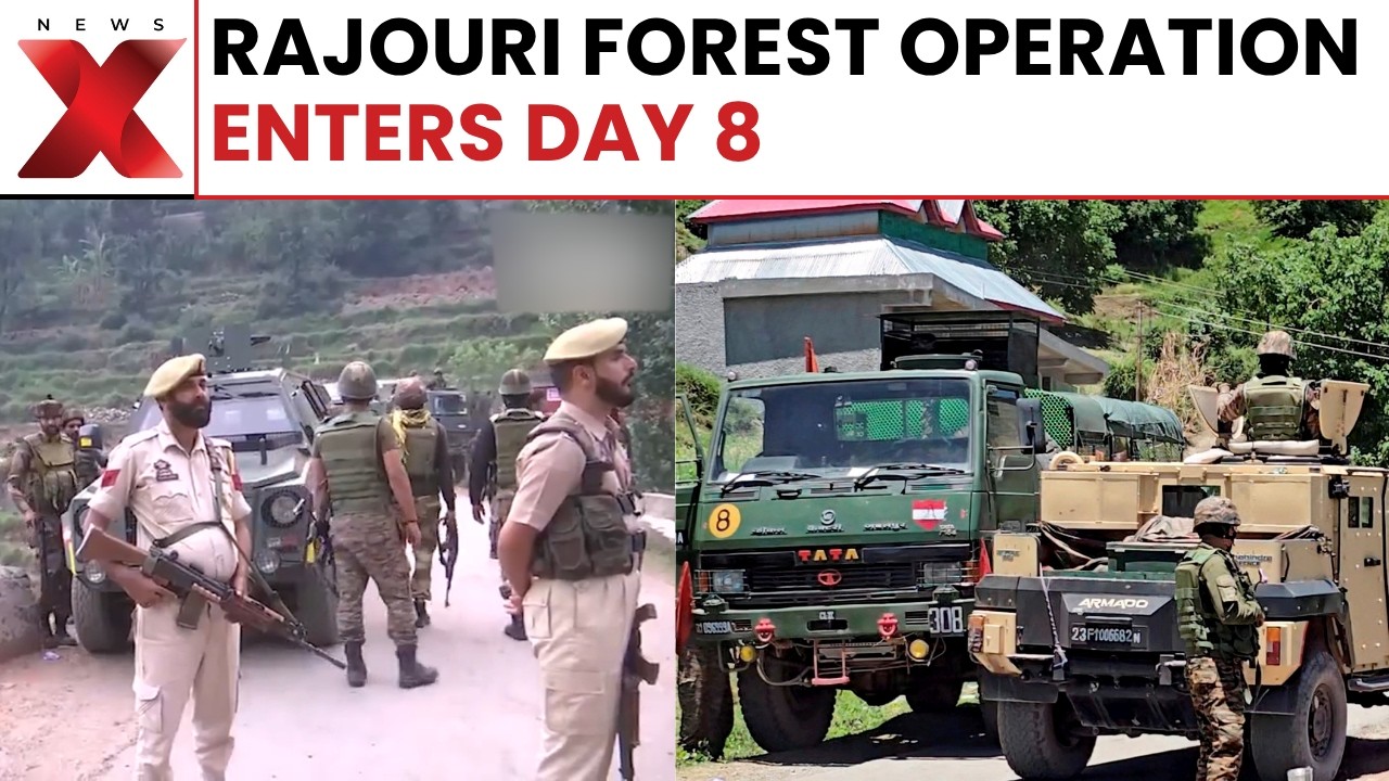Rajouri Anti-Terror Operation Enters Day 8 in Dense Forests of J&K | Latest News | NewsX