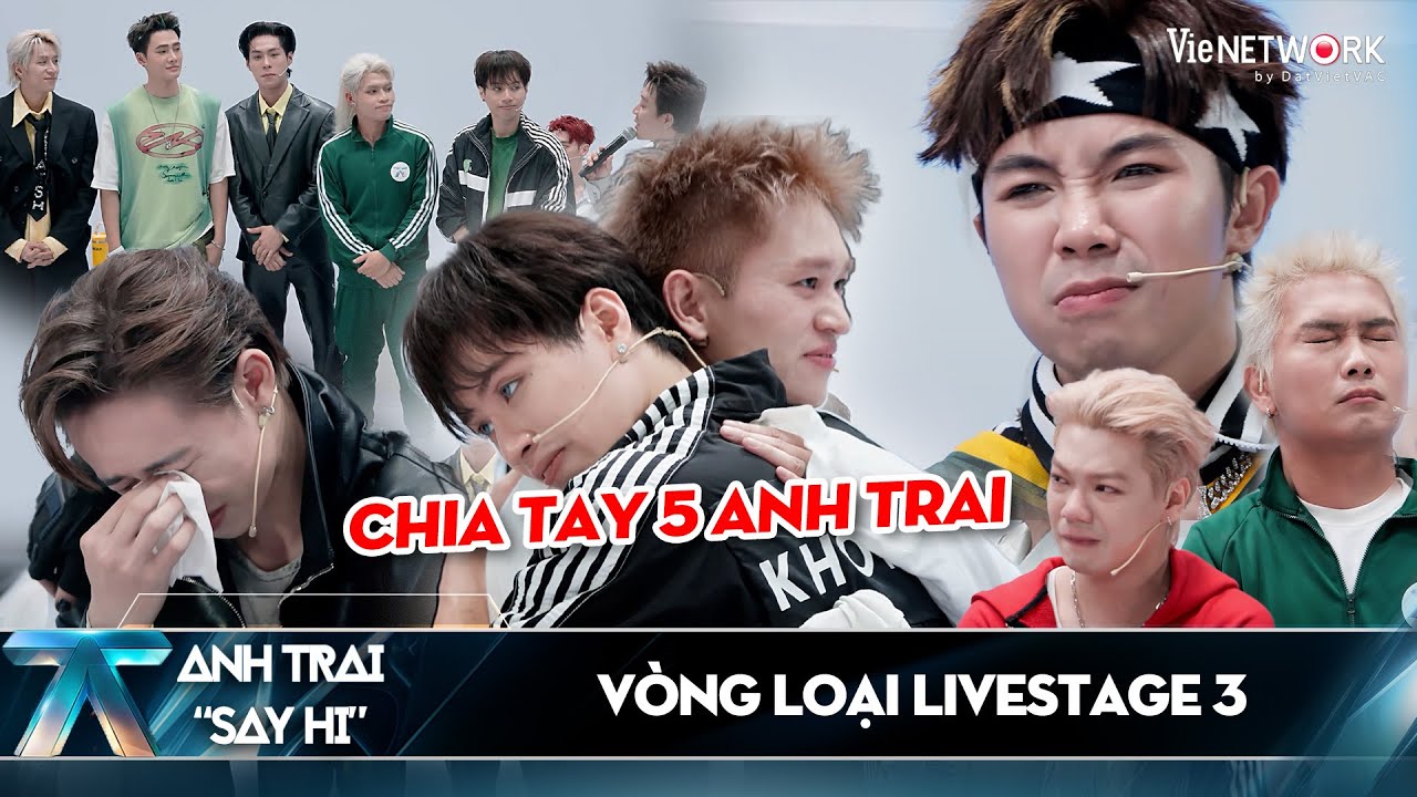 Chia Tay 5 Anh Trai đầy tiếc nuối, buitruonglinh đẫm nước mắt dù team mình đã an toàn vì anh trai...