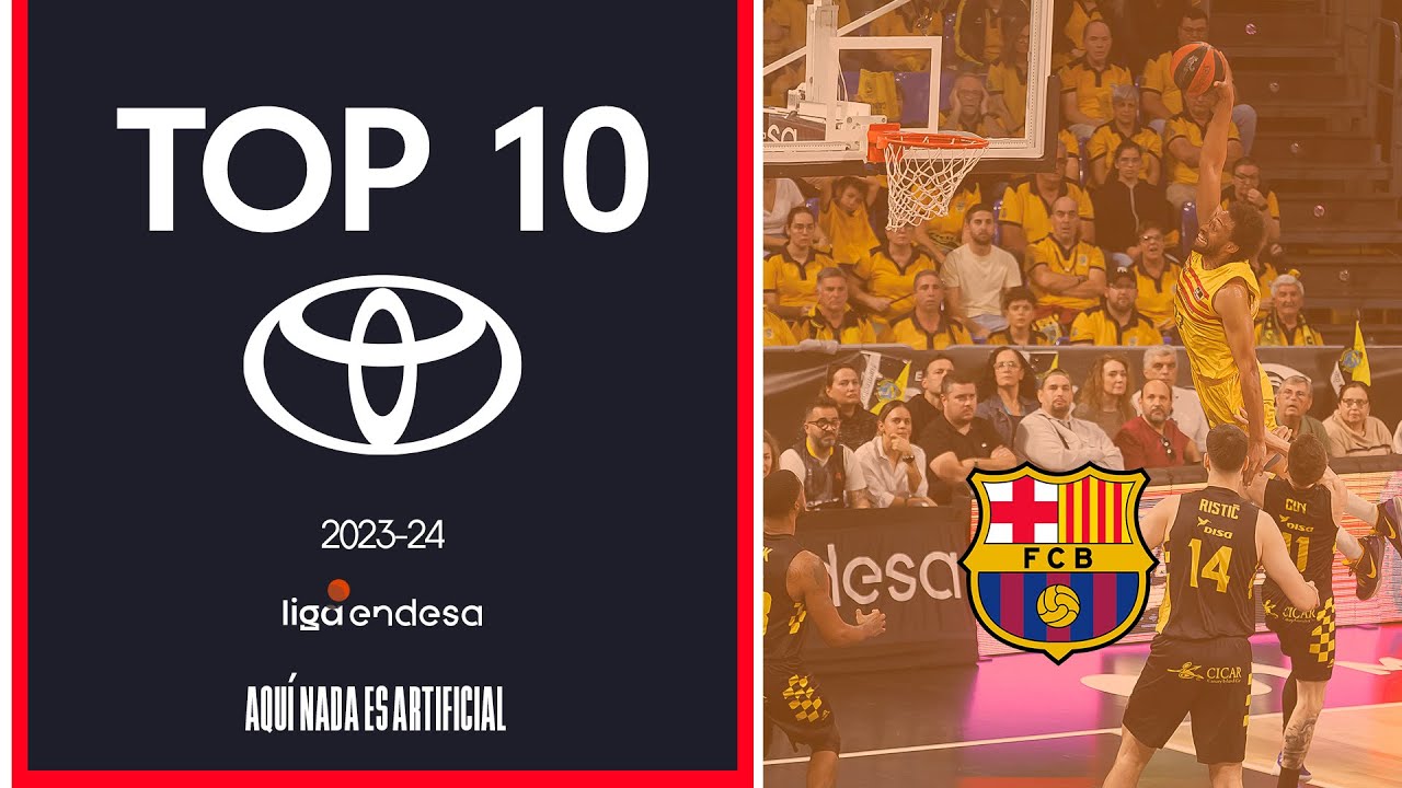 Top10 Toyota: Las mejores Jugadas del Barça | Liga Endesa 2023-24