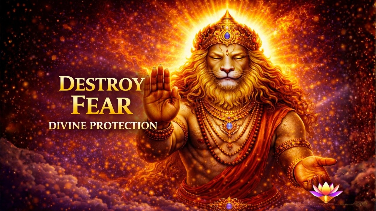 DESTROY FEAR & NEGATIVE FORCES — Narasimha Mantra for Divine Protection