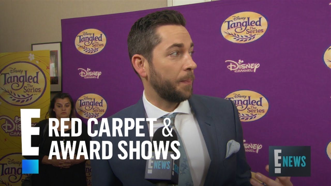 Zachary Levi Gushes Over Reuniting With Mandy Moore | E! Red Carpet & Award Shows