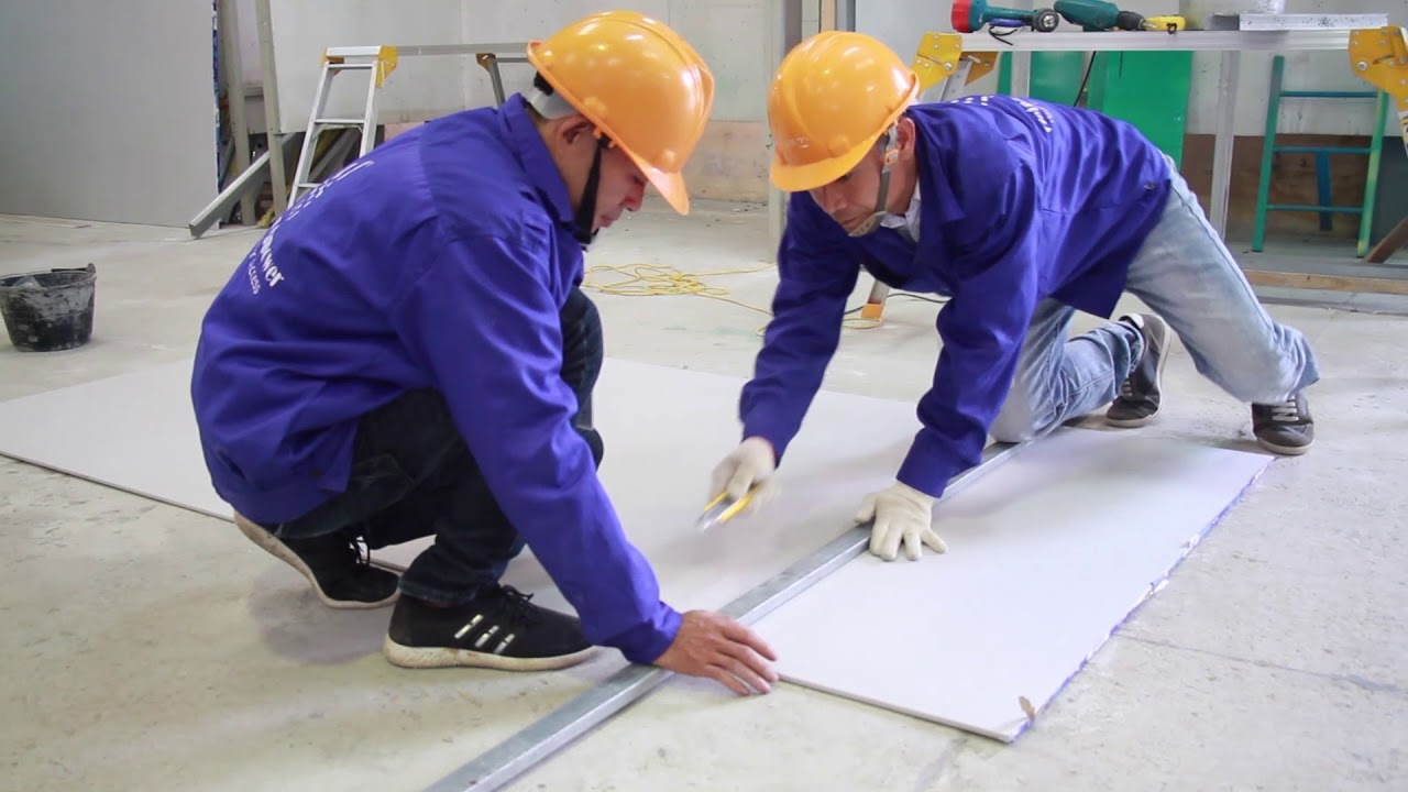 TRADE TEST FOR RECRUITING GYPSUM WORKER TO WORK IN ROMANIA - GROUP 1 (TEST 2)