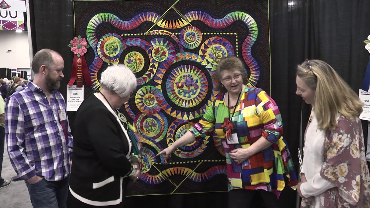 Just Four Friends Wins 2nd Place in Group Quilts at AQS QuiltWeek &ndash; Spring Paducah