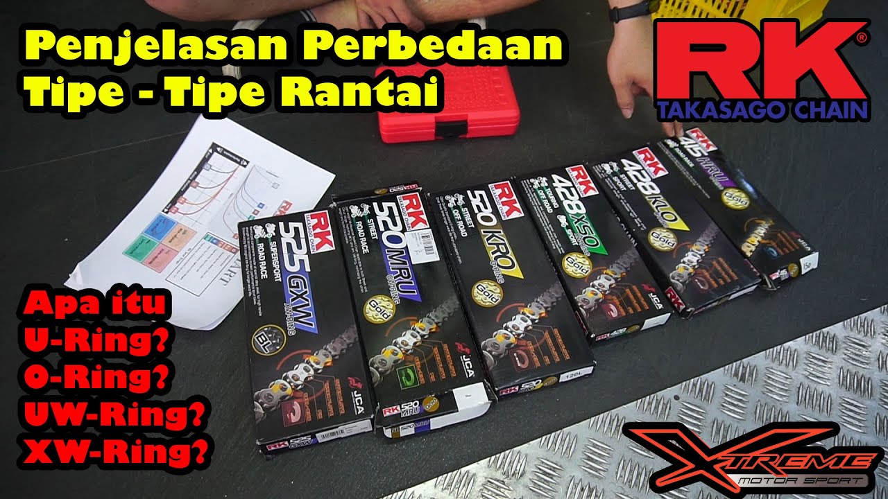 [Review] Mengetahui Ukuran, Type Ring Rantai RK Takasago Japan LENGKAP 🔥- Xtreme Motor Sport Jakarta