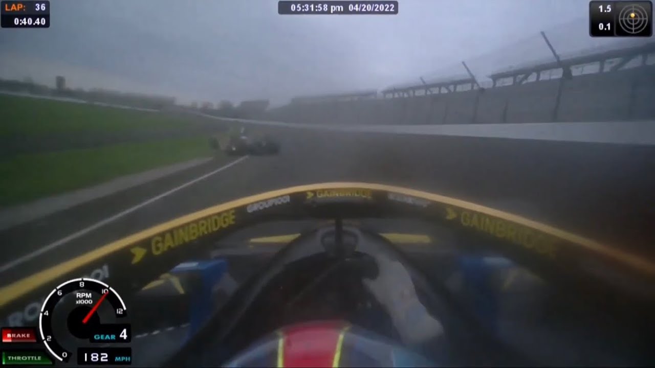 Herta&acute;s Scary Moment Onboard | Indy 500 Open Test Day 1 2022