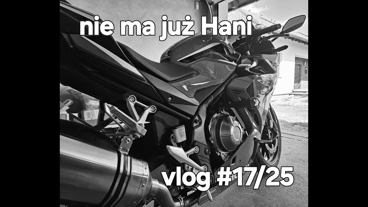 nie ma Hani, nie ma lata jestem tylko Ja! motovlog#17/25