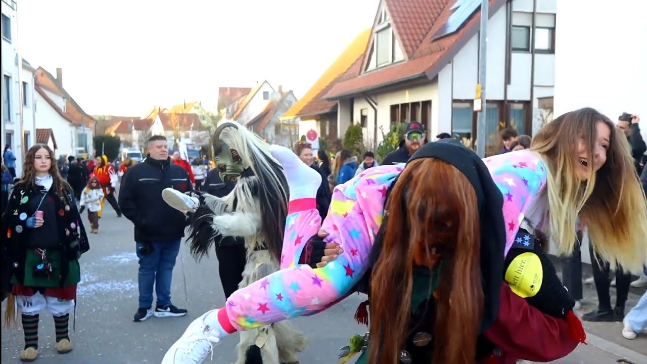 Fasnetsumzug Hildrizhausen Teil 1