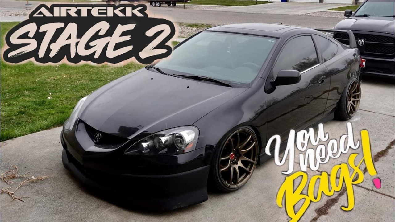 DC5/RSX gets bags!! (Airtekk stage 2)