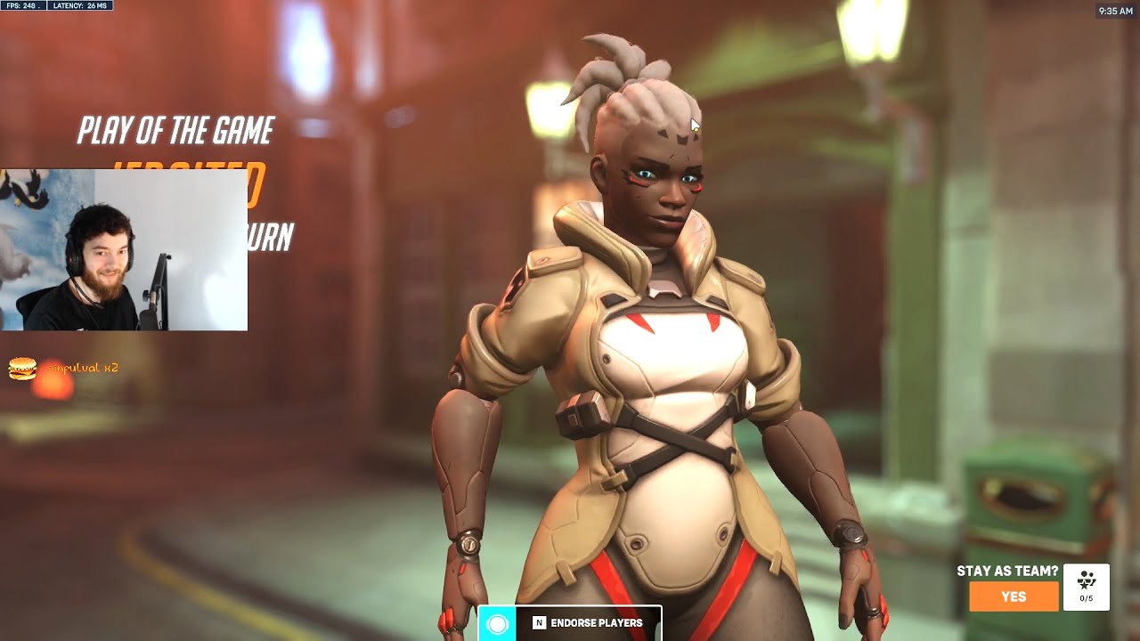 DAFRAN TOP 500 SOJOURN - POTG! OVERWATCH 2 GAMEPLAY