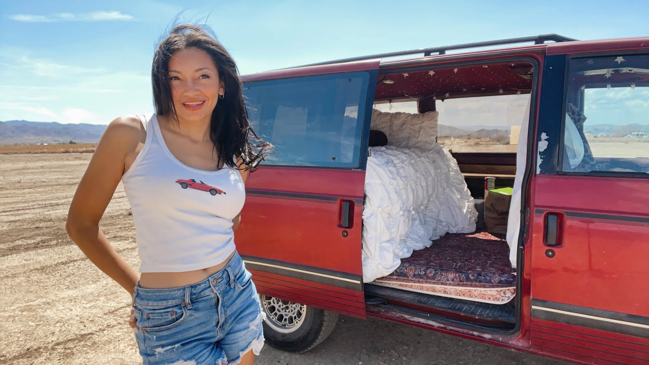 living in my van in the desert (again)