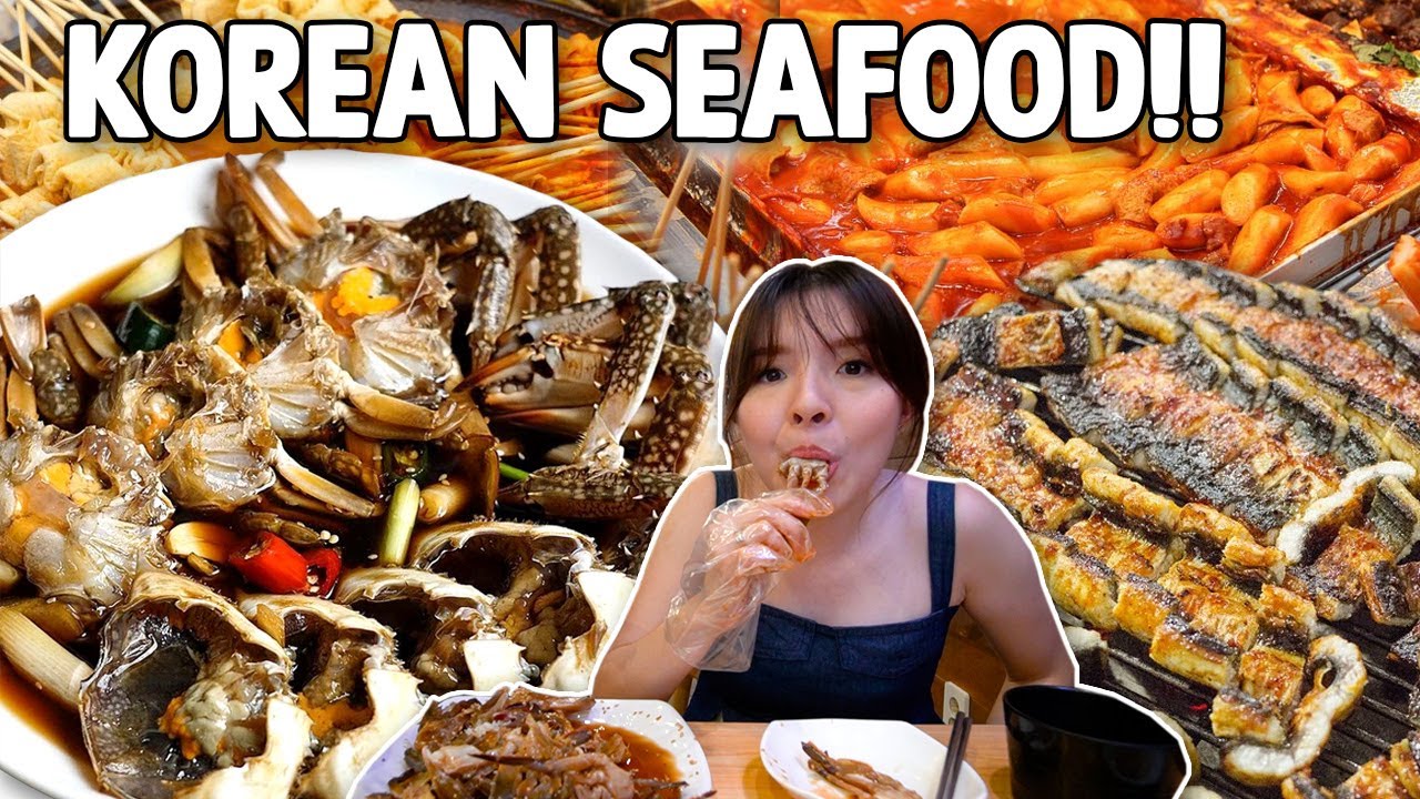 MUKBANG SEAFOOD DAN STREET FOOD KOREA DI BUSAN MARKET!