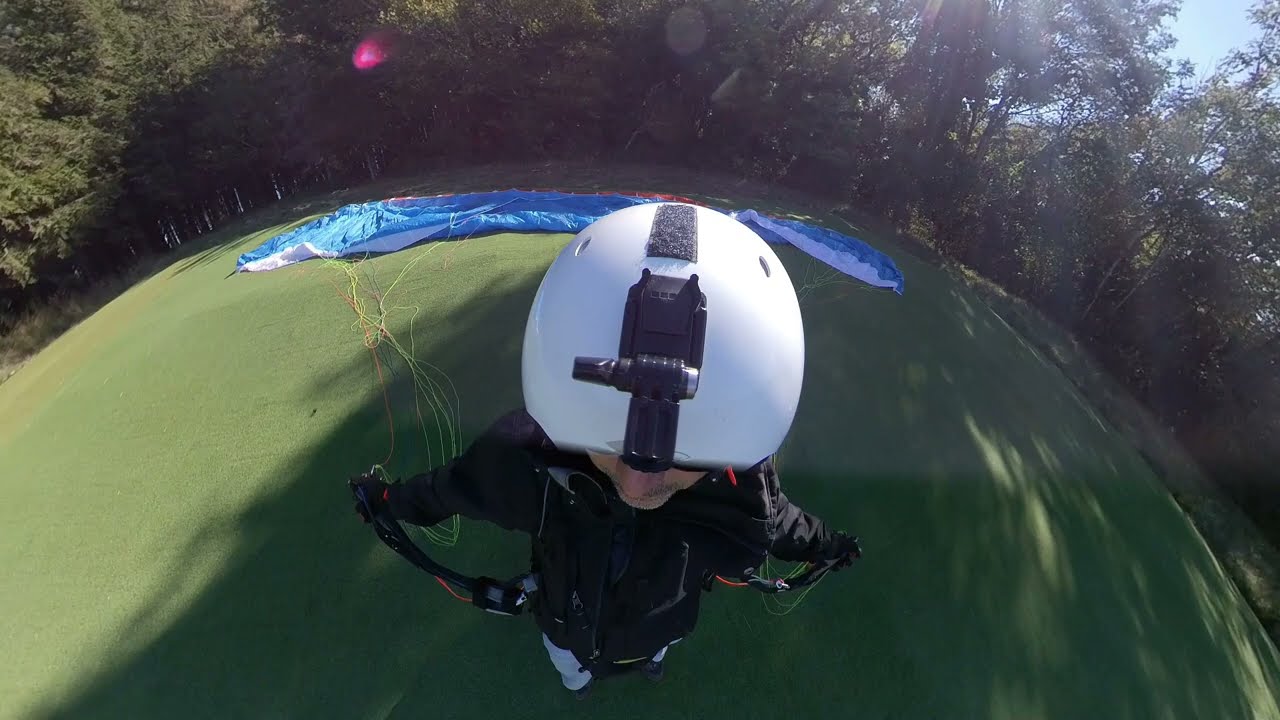 Petit vol tranquille au mont Poupet - Insta360 OneX  - Parapente