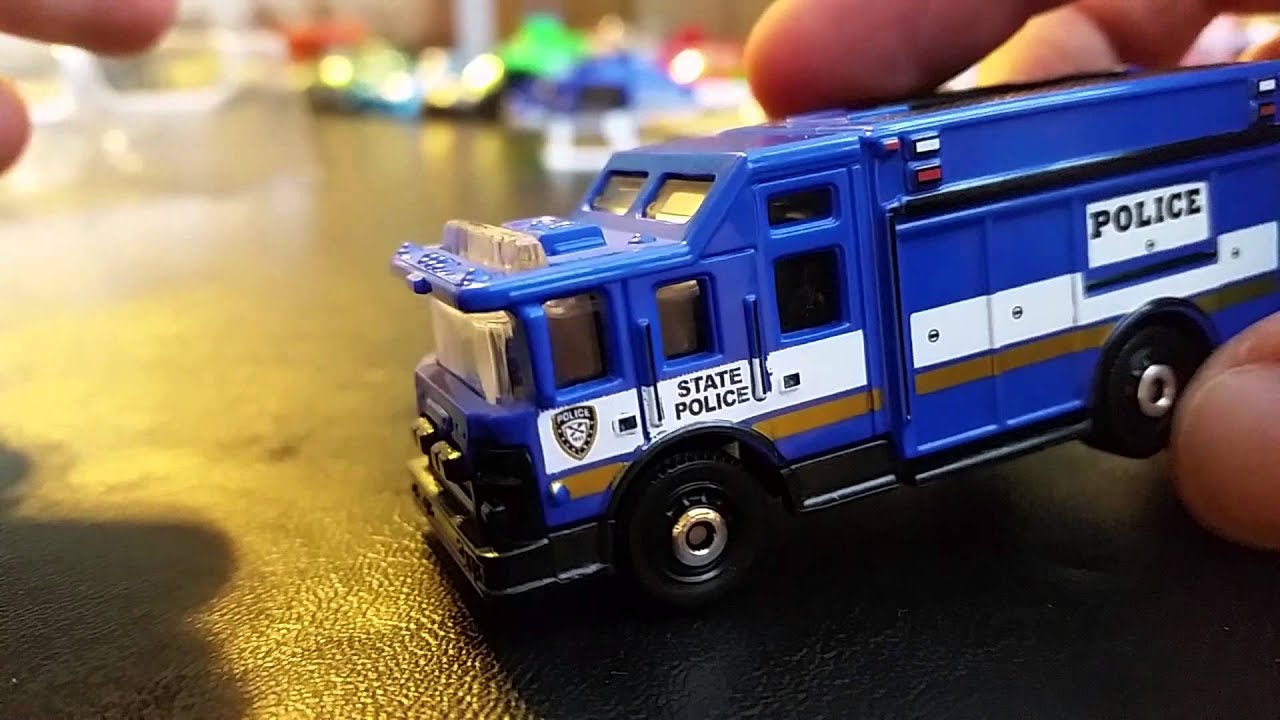 Matchbox Police Squad 5 pack 2015