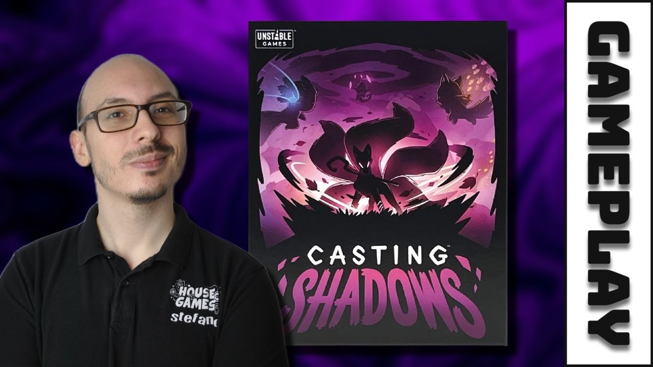 CASTING SHADOWS: Partita Completa Al Gioco Da Tavolo Fatto di Magie Ed Oscurità - Asmodee