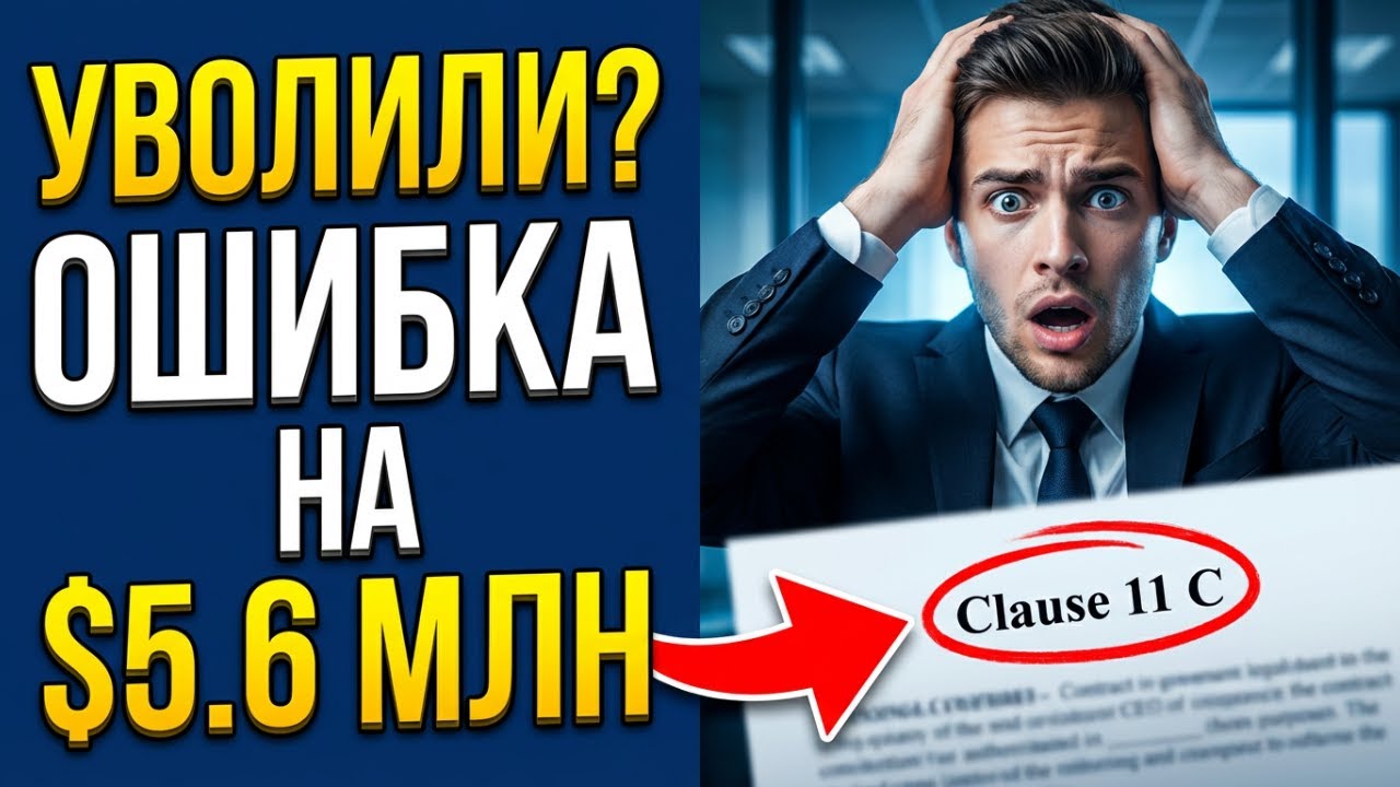 Уволили за 23 часа до бонуса в $2.8 млн? Этот секретный пункт контракта уничтожил их компанию!