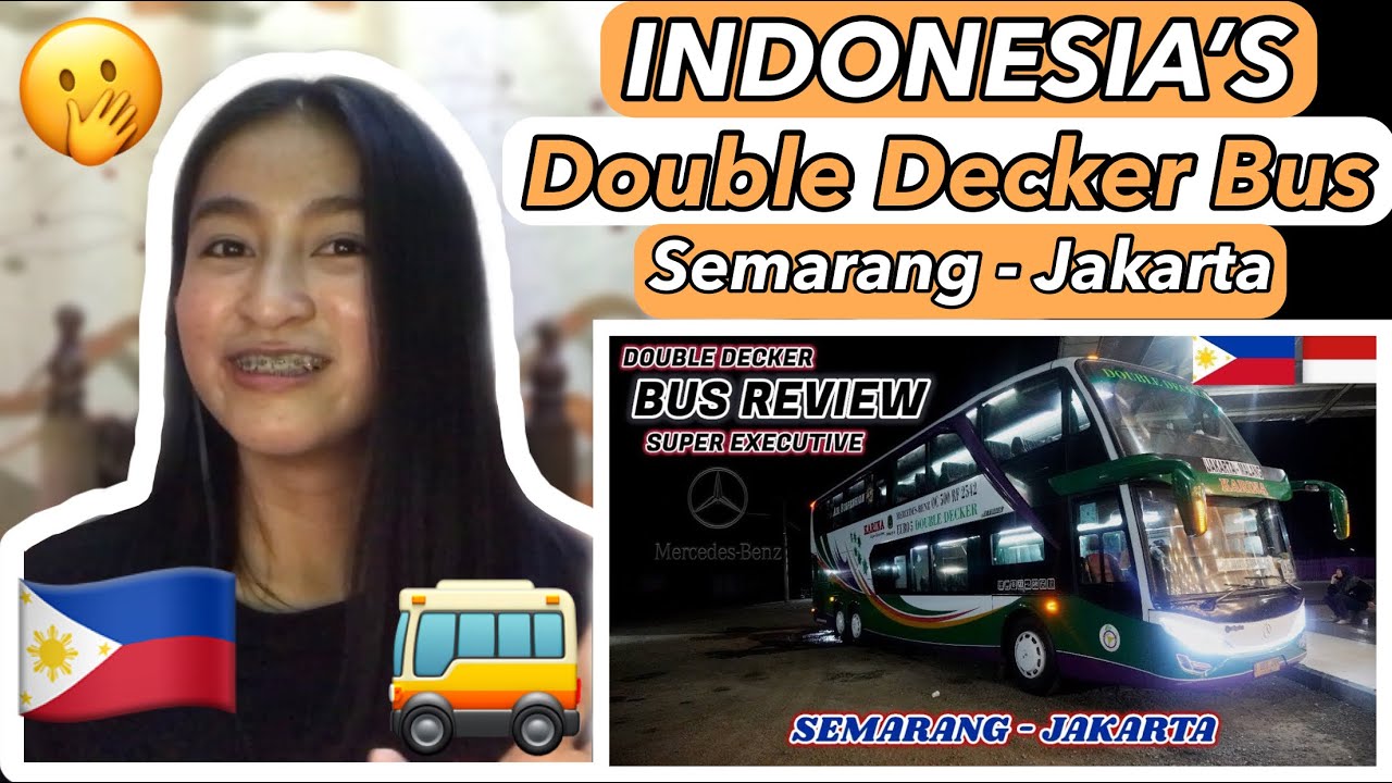 DOUBLE DECKER BUS INDONESIA!! INI SEMPURNA!! MANTAP! [FILIPINO REACTION🇵🇭]