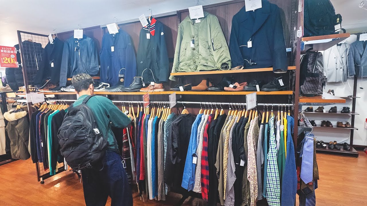 thrifting in tokyo?