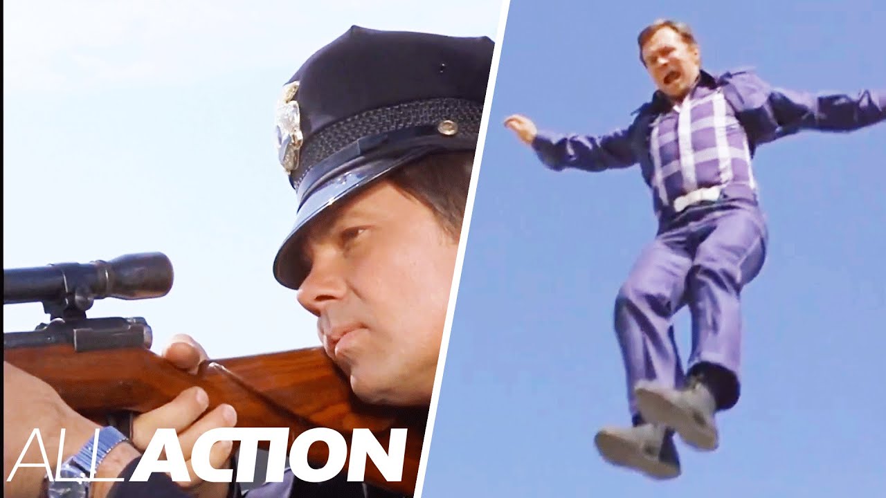 Steve Tries To Stop An Assassination From Above | Six Million Dollar Man | All Action