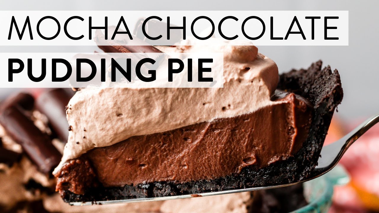 Mocha Chocolate Pudding Pie | Sally's Baking