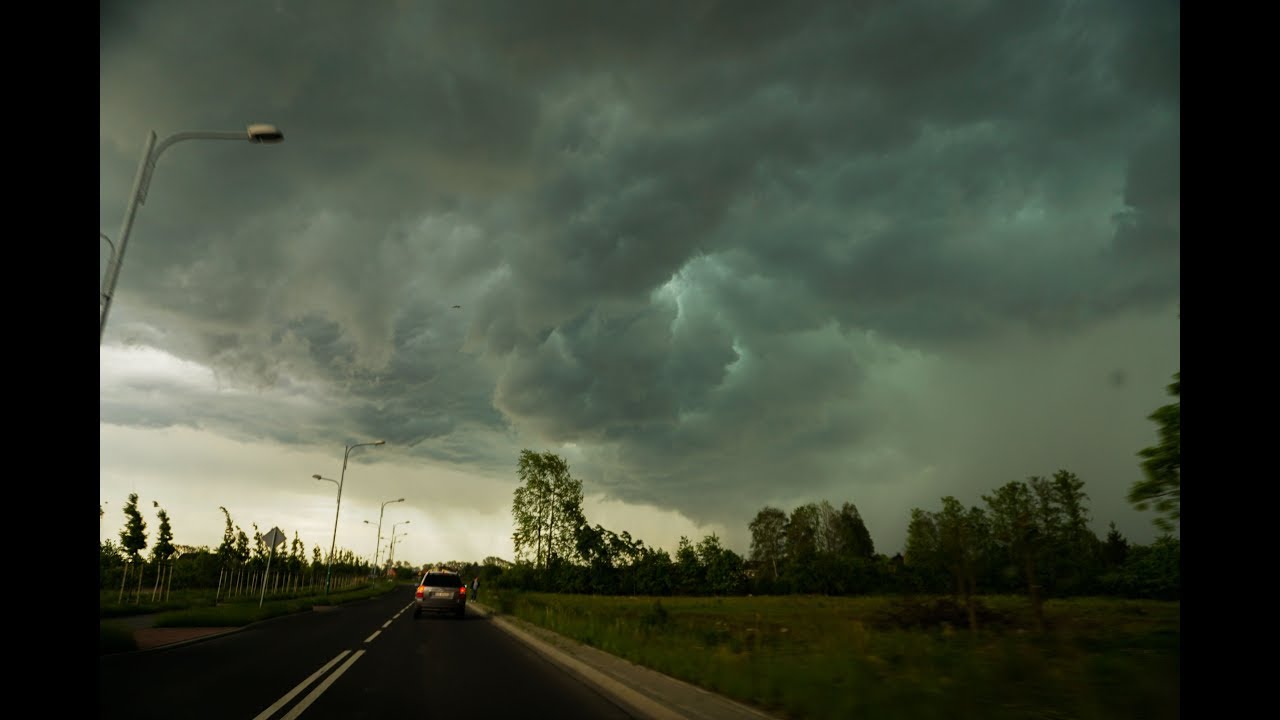 #1 Łowy l Burza  Bielsko-Biała, Czaniec, Oświęcim - 19.05.2019(Shelf Cloud!)