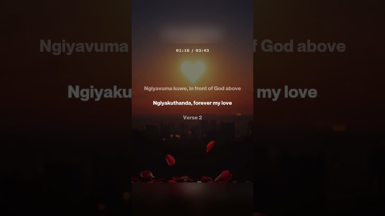 Amahle Mkhize - I Love You Forever
