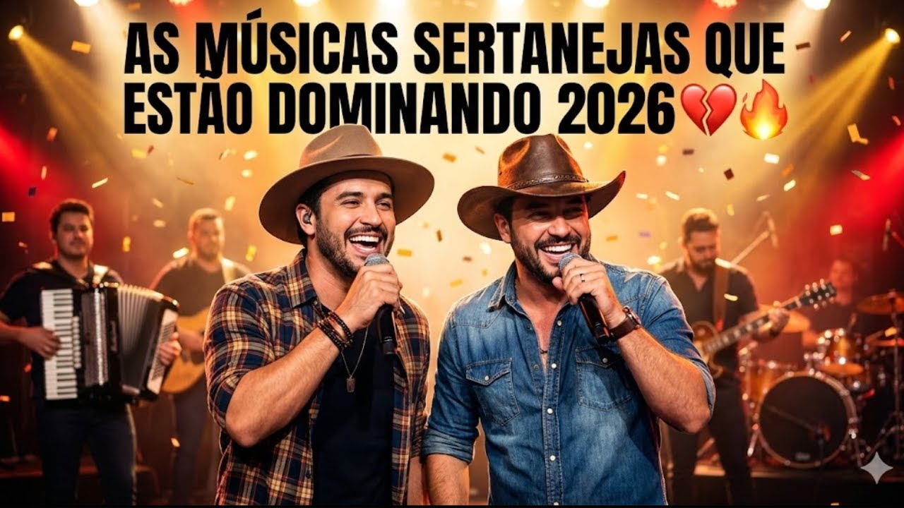 AS MUSICAS SERTANEJAS QUE  ESTAO DOMINANDO 2026