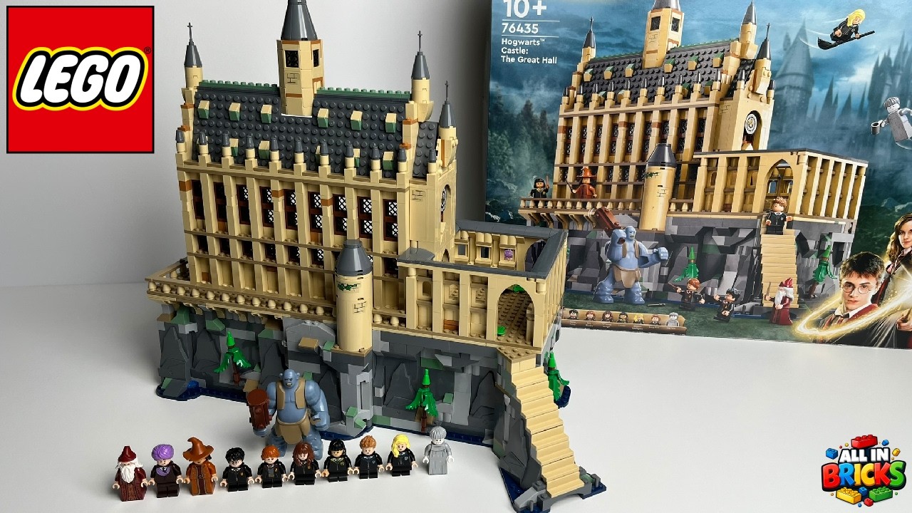 LEGO Harry Potter 76435 Hogwarts™ Castle: The Great Hall -- Set Build