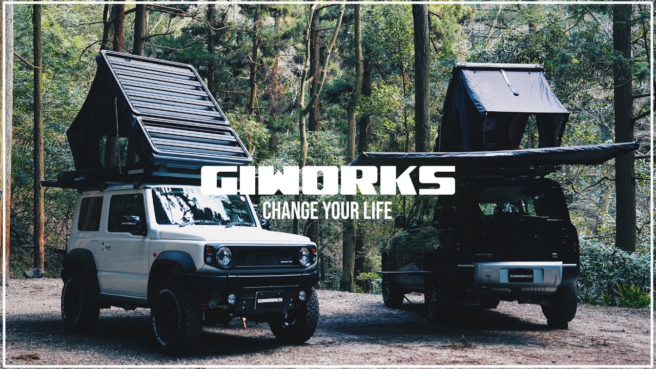 CHANGE YOUR LIFE｜本当に使える実用的なルーフトップテントやサイドオーニングを展開するGIWORKS  【PV＃2】