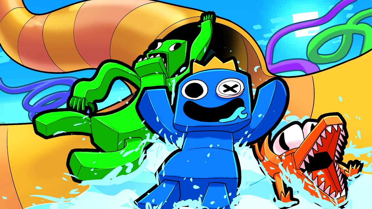 RAINBOW FRIENDS  WATERPARK!