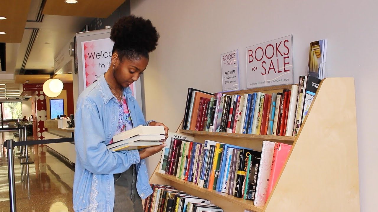 The Friends of the Library Book Cart