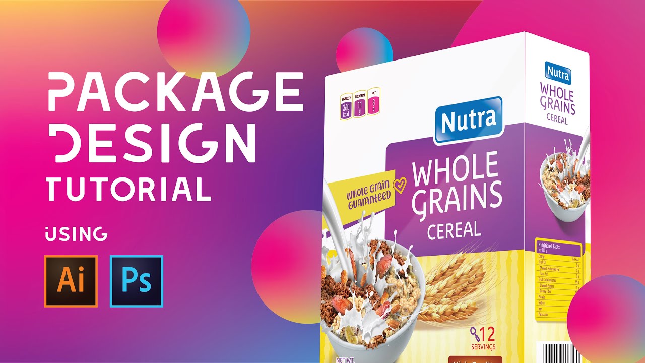 How to create packaging Design in Illustrator | tutorial | Illustrator | #rajlaldesigns